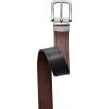 imageFossil Mens Reversible BlackBrown Leather BeltParker BrownBlack
