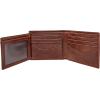 imageFossil Mens Ryan Leather RFID Blocking Bifold Flip ID WalletBrown