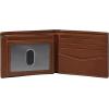 imageFossil Mens Ryan Leather RFID Blocking Bifold Flip ID WalletHayes Brown