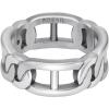 imageFossil Mens Stainless Steel RingHeritage Silver