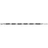 imageFossil Mens Stainless Steel and Genuine Leather andor Beaded Bracelet for MenSilverBlack Agate