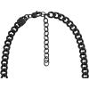 imageFossil Mens Stainless Steel or Leather Necklace for MenBlack Curb Chain