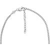 imageFossil Mens Stainless Steel or Leather Necklace for MenEllis Silver Chain