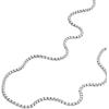 imageFossil Mens Stainless Steel or Leather Necklace for MenEllis Silver Chain