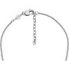 imageFossil Mens Stainless Steel or Leather Necklace for MenSilverBlack Agate Pendant