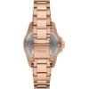 imageFossil Womens Blue Dive Quartz Stainless Steel ThreeHand WatchRose GoldGreen