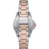imageFossil Womens Blue Dive Quartz Stainless Steel ThreeHand WatchRose GoldSilverGray