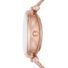 imageFossil Womens Carlie Automatic Stainless Steel Mesh ThreeHand WatchRose Gold Automatic