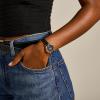 imageFossil Womens Carlie Quartz Stainless Steel ThreeHand WatchBlack LeatherRose Gold