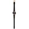 imageFossil Womens Carlie Quartz Stainless Steel ThreeHand WatchBlack LeatherRose Gold