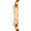 imageFossil Womens Carlie Quartz Stainless Steel ThreeHand WatchBrown LeatherGold