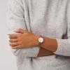 imageFossil Womens Carlie Quartz Stainless Steel ThreeHand WatchBrown LeatherGold
