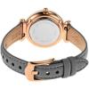 imageFossil Womens Carlie Quartz Stainless Steel ThreeHand WatchGray LeatherRose Gold