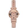 imageFossil Womens Carlie Quartz Stainless Steel ThreeHand WatchPink LeatherRose Gold
