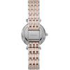 imageFossil Womens Carlie Quartz Stainless Steel ThreeHand WatchRose GoldSilver Glitz