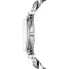 imageFossil Womens Carlie Quartz Stainless Steel ThreeHand WatchSilver Curb Chain