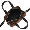 imageFossil Womens Carlie Satchel HandbagBlackLeopard