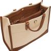 imageFossil Womens Gemma Tote BagNaturalMedium Brown Large