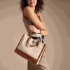 imageFossil Womens Gemma Tote BagNaturalMedium Brown Small
