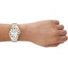 imageFossil Womens Gilmore ThreeHand Date Stainless Steel WatchGoldSilver
