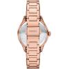 imageFossil Womens Gilmore ThreeHand Date Stainless Steel WatchRose Gold
