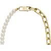 imageFossil Womens GoldTone Stainless Steel Pendant Chain Necklace for WomenGold ChainPearl