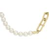 imageFossil Womens GoldTone Stainless Steel Pendant Chain Necklace for WomenGold ChainPearl