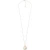 imageFossil Womens GoldTone Stainless Steel Pendant Chain Necklace for WomenGold Classic MOP Pendant