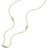 imageFossil Womens GoldTone Stainless Steel Pendant Chain Necklace for WomenGold Ellis Et Moi