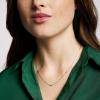 imageFossil Womens GoldTone Stainless Steel Pendant Chain Necklace for WomenGold Ellis Et Moi