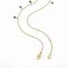imageFossil Womens GoldTone Stainless Steel Pendant Chain Necklace for WomenGold Evil Eye