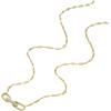 imageFossil Womens GoldTone Stainless Steel Pendant Chain Necklace for WomenGold Heritage DLink Glitz Chain
