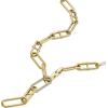 imageFossil Womens GoldTone Stainless Steel Pendant Chain Necklace for WomenGold Heritage DLink YNeck Chain