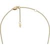 imageFossil Womens GoldTone Stainless Steel Pendant Chain Necklace for WomenGold Mama