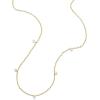 imageFossil Womens GoldTone Stainless Steel Pendant Chain Necklace for WomenGold Sadie Chain