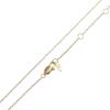 imageFossil Womens GoldTone Stainless Steel Pendant Chain Necklace for WomenGold Sadie Glitz Disc