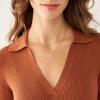 imageFossil Womens GoldTone Stainless Steel Pendant Chain Necklace for WomenGold Sadie Pendant
