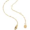 imageFossil Womens GoldTone Stainless Steel Pendant Chain Necklace for WomenGoldPearl Layer