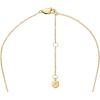 imageFossil Womens GoldTone Stainless Steel Pendant Chain Necklace for WomenGoldStone Horseshoe
