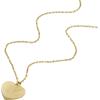 imageFossil Womens GoldTone Stainless Steel Pendant Chain Necklace for WomenHarlow Gold Heart Pendant