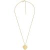 imageFossil Womens GoldTone Stainless Steel Pendant Chain Necklace for WomenHarlow Gold Heart Pendant