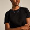 imageFossil Womens GoldTone Stainless Steel Pendant Chain Necklace for WomenLayered Blue Bead