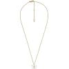 imageFossil Womens GoldTone Stainless Steel Pendant Chain Necklace for WomenMOP Butterfly