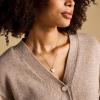 imageFossil Womens GoldTone Stainless Steel Pendant Chain Necklace for WomenMOP Heart