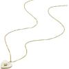 imageFossil Womens GoldTone Stainless Steel Pendant Chain Necklace for WomenMOP Heart