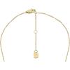 imageFossil Womens GoldTone Stainless Steel Pendant Chain Necklace for WomenMOP Heart