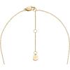 imageFossil Womens GoldTone Stainless Steel Pendant Chain Necklace for WomenSadie Pendant
