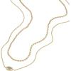 imageFossil Womens GoldTone Stainless Steel Pendant Chain Necklace for WomenSutton Evil Eye