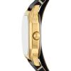 imageFossil Womens Harlow ThreeHand Stainless Steel Bracelet WatchBlack LeatherGold