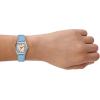 imageFossil Womens Harlow ThreeHand Stainless Steel Bracelet WatchBlue LeatherSilver